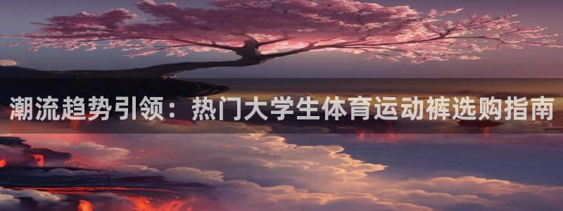 制胜体育怎么安装app：潮流趋势引领：热门大学生体育运动裤选购指南